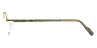 Cazal® 7117 CAZ 7117 002 khaki-gold 54 Eyeglasses - 002 khaki-gold 