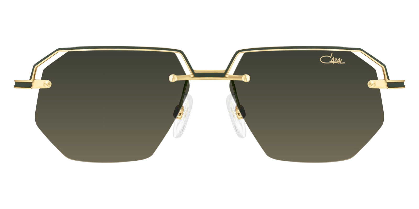 Cazal® 7117/3 CAZ 7117/3 002 khaki-gold 54 Sunglasses - 002 khaki-gold