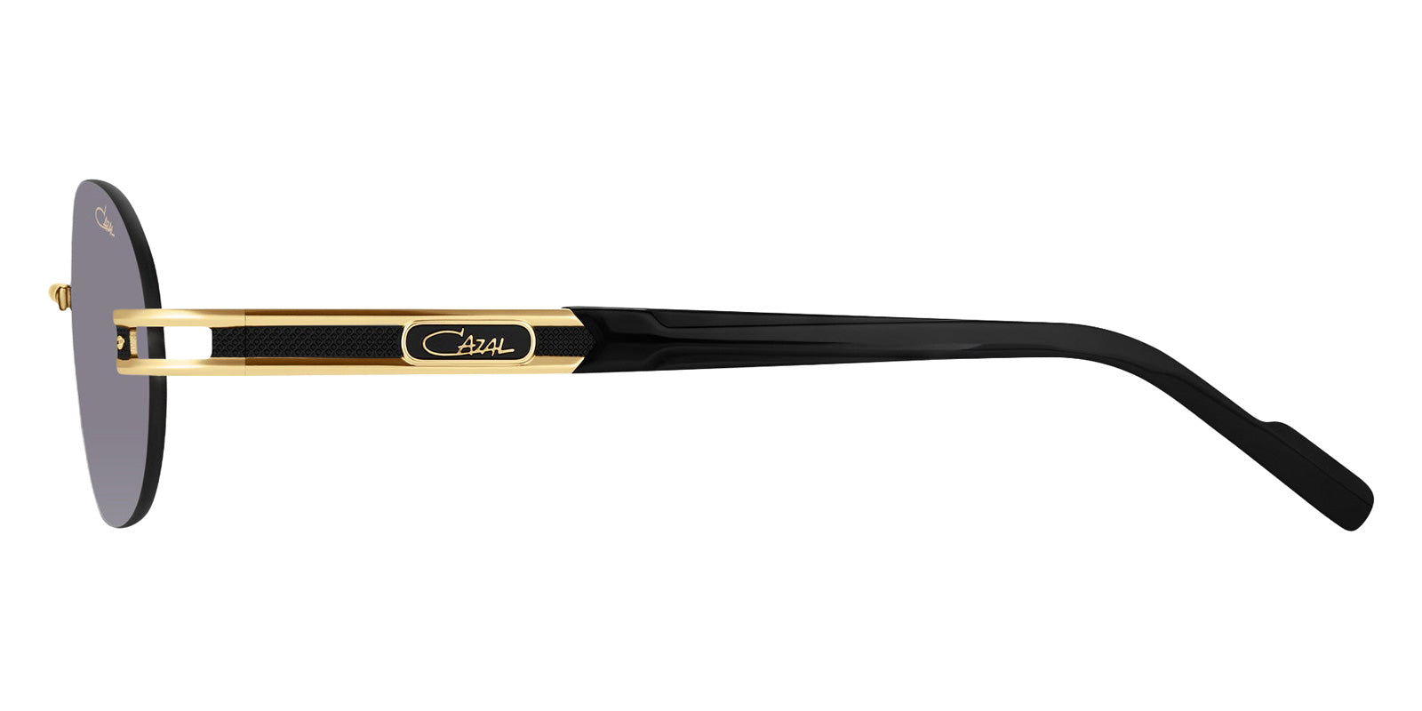 Cazal® 7118/3-Sunglasses Sunglasses - 001 Black-Gold/Grey Gradient/Ar Coated