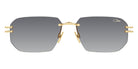 Cazal® 7121/3 Sunglasses - 001 Gold/Grey Gradient/Ar Coated