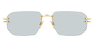 Cazal® 7121/3 Sunglasses - 002 Gold/Grey