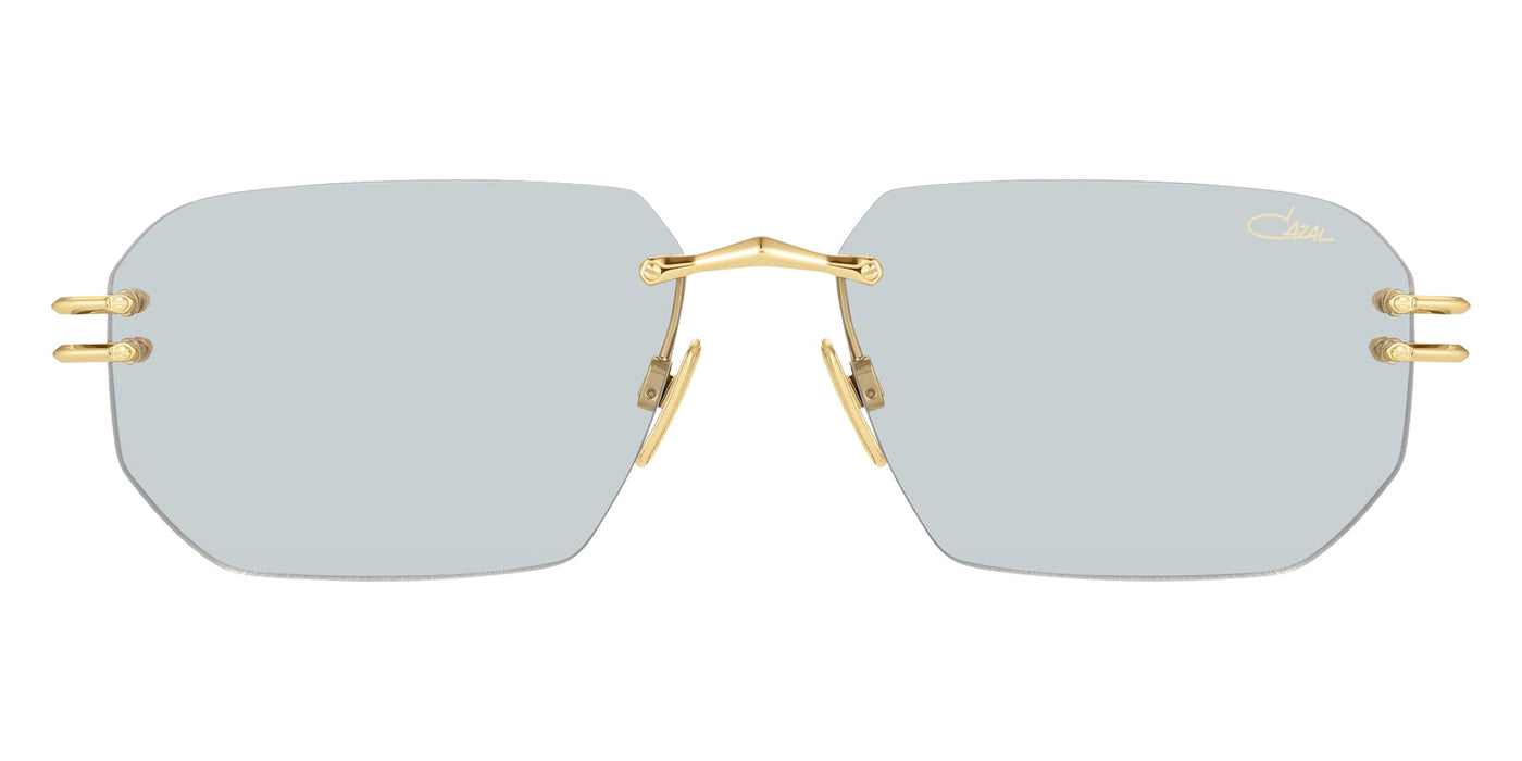 Cazal Two-Tone Silver and Gold Rimless Sunglasses cazal-7103-003-58_3.jpg main image 2