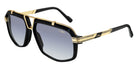 Cazal® 8049-Sunglasses Sunglasses - 001 Black-Gold/Grey Gradient/Ar Coated