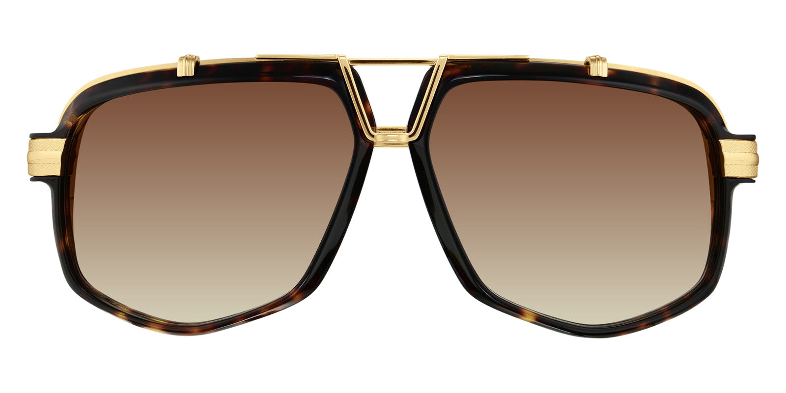 Cazal® 8049 Sunglasses - 002 Havanna-Gold/Brown Gradient/Ar Coated