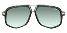 Cazal® 8049 Sunglasses - 003 Khaki-Silver/Green Gradient/Ar Coated