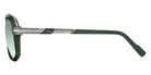 Cazal® 8049-Sunglasses Sunglasses - 003 Khaki-Silver/Green Gradient/Ar Coated