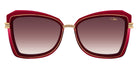 Cazal® 8512 CAZ 8512 004 57 - 004 Red/Gold / Brown Gradient AR Sunglasses