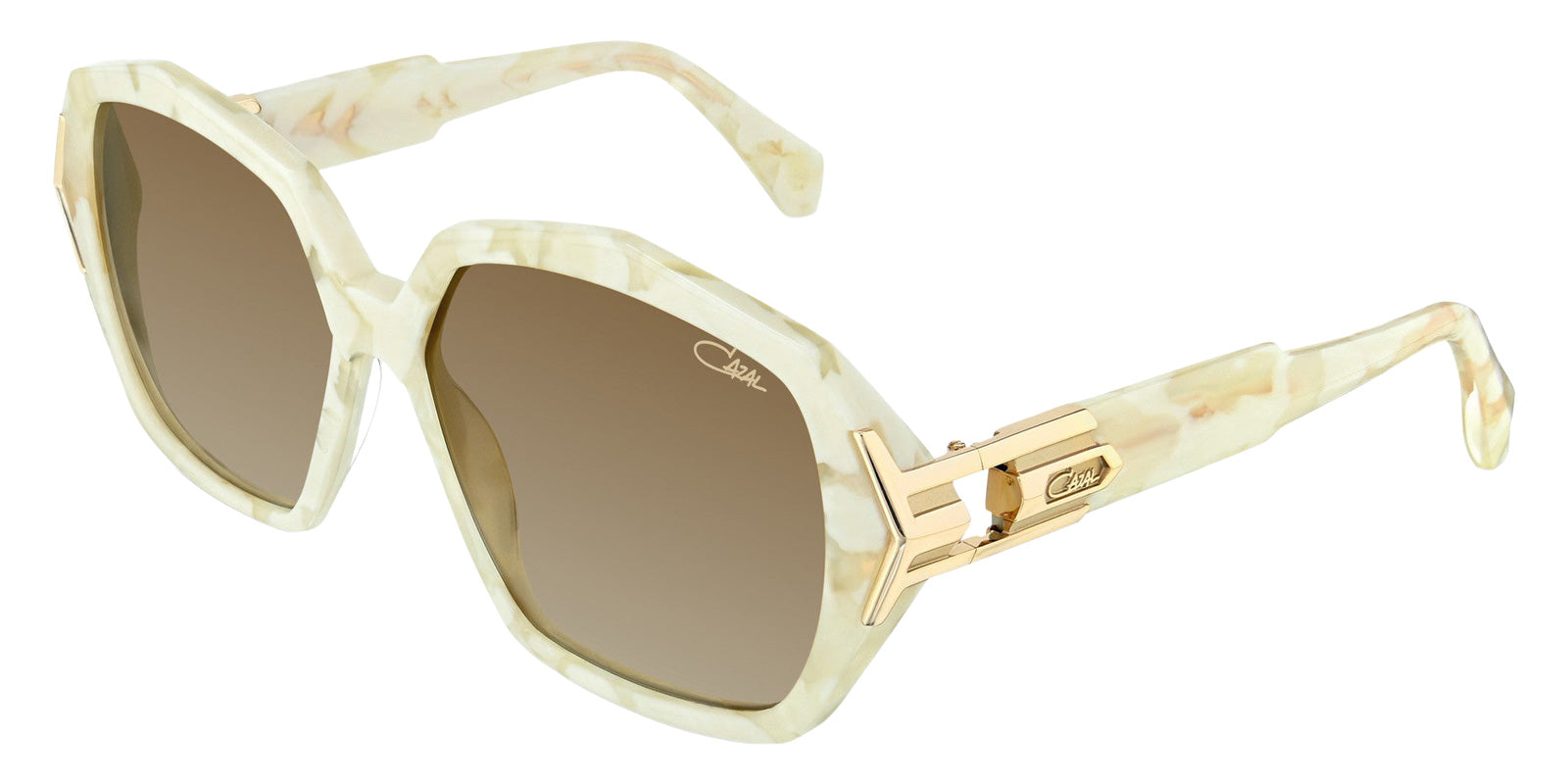 Cazal® 8520-Sunglasses Sunglasses - 004 Pearl-Gold/Brown Gradient/Ar Coated