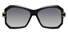 Cazal® 8521 Sunglasses - 001 Black-Gold/Grey Gradient/Ar Coated