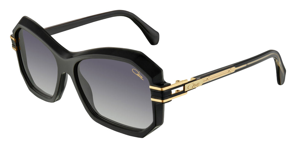 Cazal® 8521-Sunglasses Sunglasses - 001 Black-Gold/Grey Gradient/Ar Coated