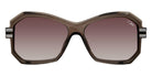 Cazal® 8521 Sunglasses - 002 Brown-Gunmetal/Brown Gradient/Ar Coated