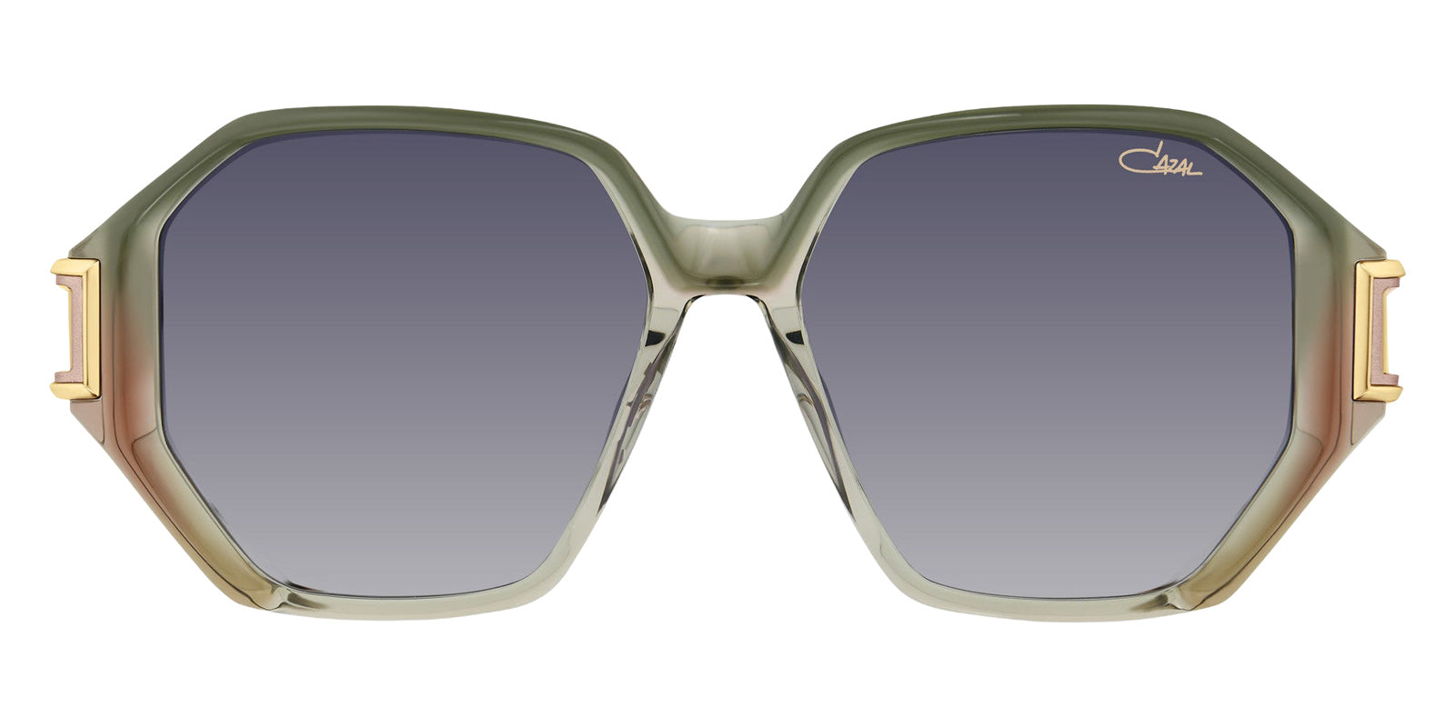 Cazal® 8522 CAZ 8522 002 khaki-gold 54 Sunglasses - 002 khaki-gold