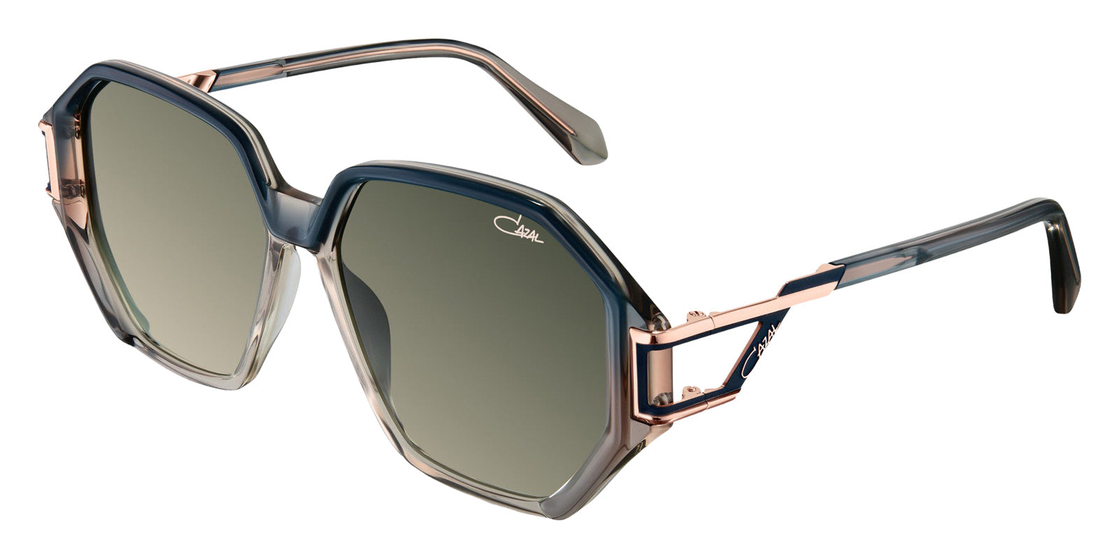 Cazal® 8522 CAZ 8522 003 smoke blue-rosegold 54 Sunglasses - 003 smoke blue-rosegold