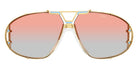 Cazal® 907 Sunglasses - 002 Gold-Steel Blue/Bronze Gradient/Ar Coated