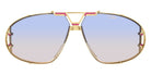 Cazal® 907 Sunglasses - 359 Gold-Pink/Blue Gradient/Ar Coated