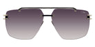 Cazal® 9107 CAZ 9107 002 62 - 002 Black/Silver / Gray Gradient AR Sunglasses