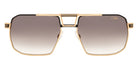 Cazal® 9112 Sunglasses - 001 Black-Gold/Grey Gradient/Ar Coated