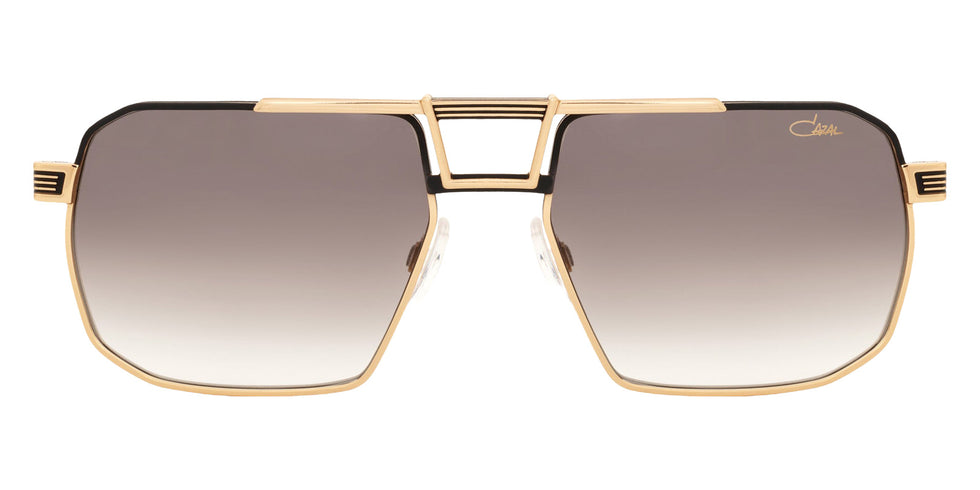 Cazal® 9112 Sunglasses - 001 Black-Gold/Grey Gradient/Ar Coated