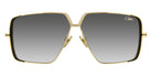 Cazal® 9508 Sunglasses - 001 Black-Gold/Grey Gradient/Ar Coated
