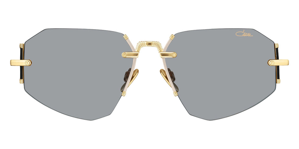 Cazal® 9509 Sunglasses - 001 Black-Gold/Grey Gradient/Ar Coated