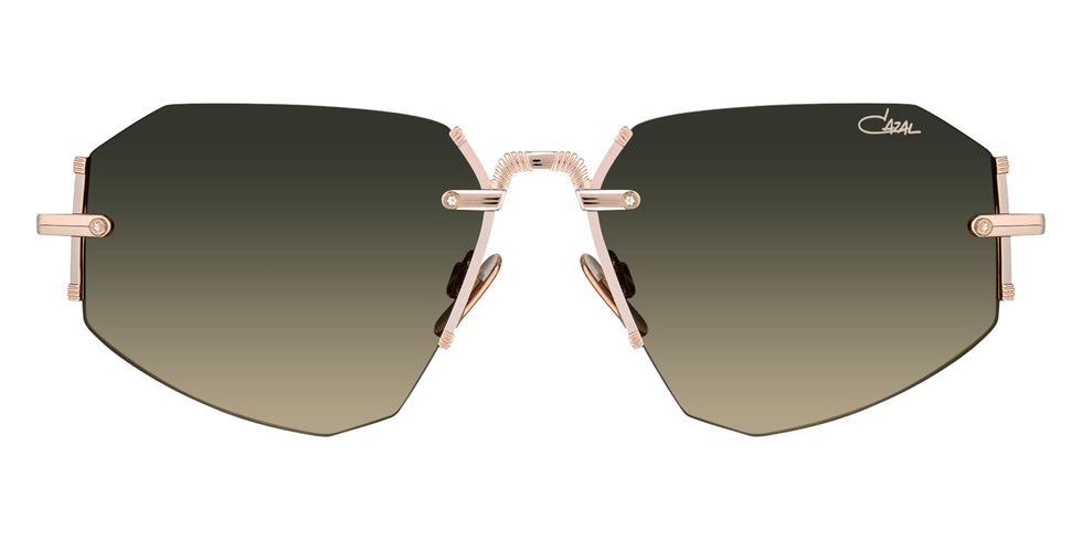 Cazal® 9509 Sunglasses - 003 Rosegold-Havanna/Brown Gradient/Ar Coated