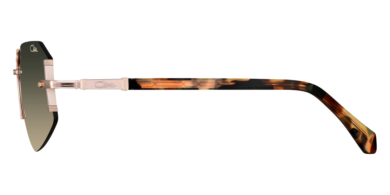 Cazal® 9509-Sunglasses Sunglasses - 003 Rosegold-Havanna/Brown Gradient/Ar Coated