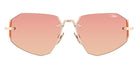 Cazal® 9509 Sunglasses - 004 Rosegold-Orange/Bronze Gradient/Ar Coated