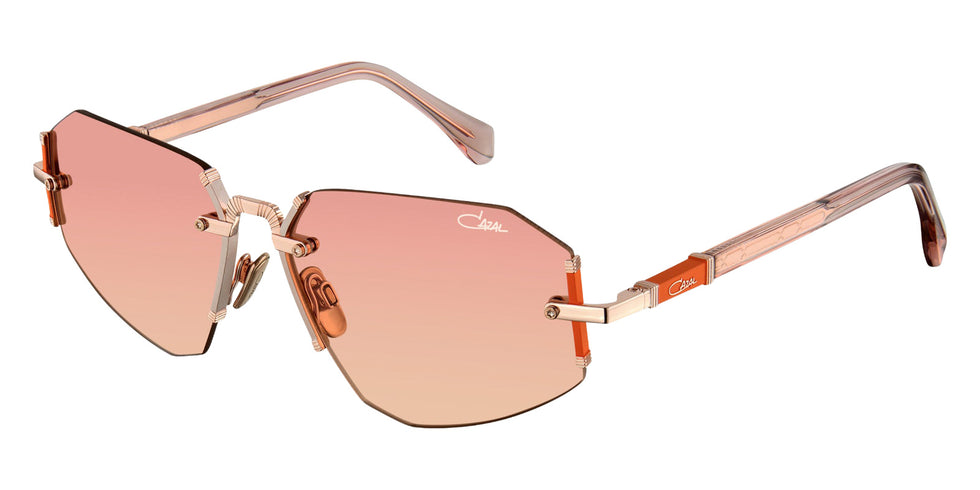 Cazal® 9509-Sunglasses Sunglasses - 004 Rosegold-Orange/Bronze Gradient/Ar Coated