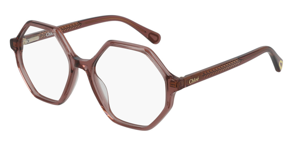Chloé® CC0005O CHO CC0005O 001 49 - Pink Eyeglasses