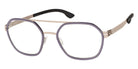 Ic! Berlin® Cerium ICB IC5141 Cerium 035 52 - Bronze-Aubergine Eyeglasses