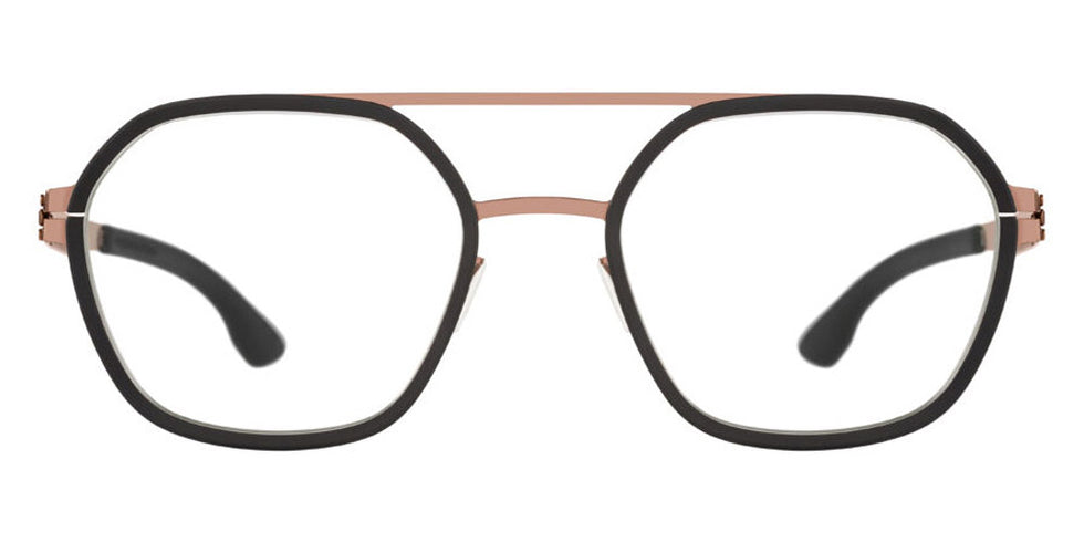 Ic! Berlin® Cerium ICB IC5141 Cerium 005 52 - Shiny Copper-Black Eyeglasses