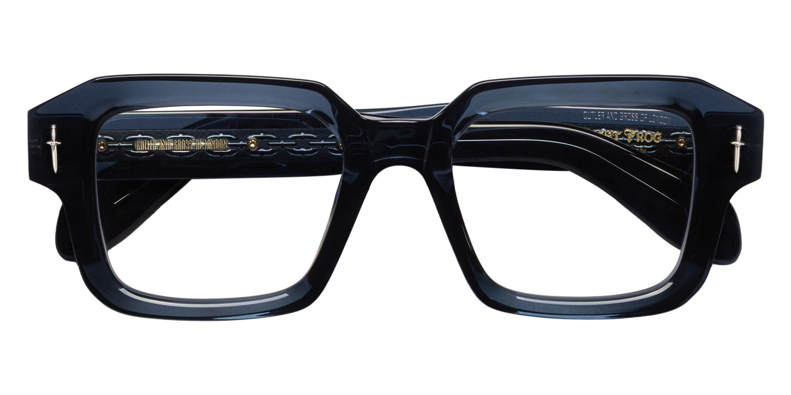Cutler and Gross® The Great Frog Bones Link CG TGF Bones Link OP Deep Blue 52 - Deep Blue
