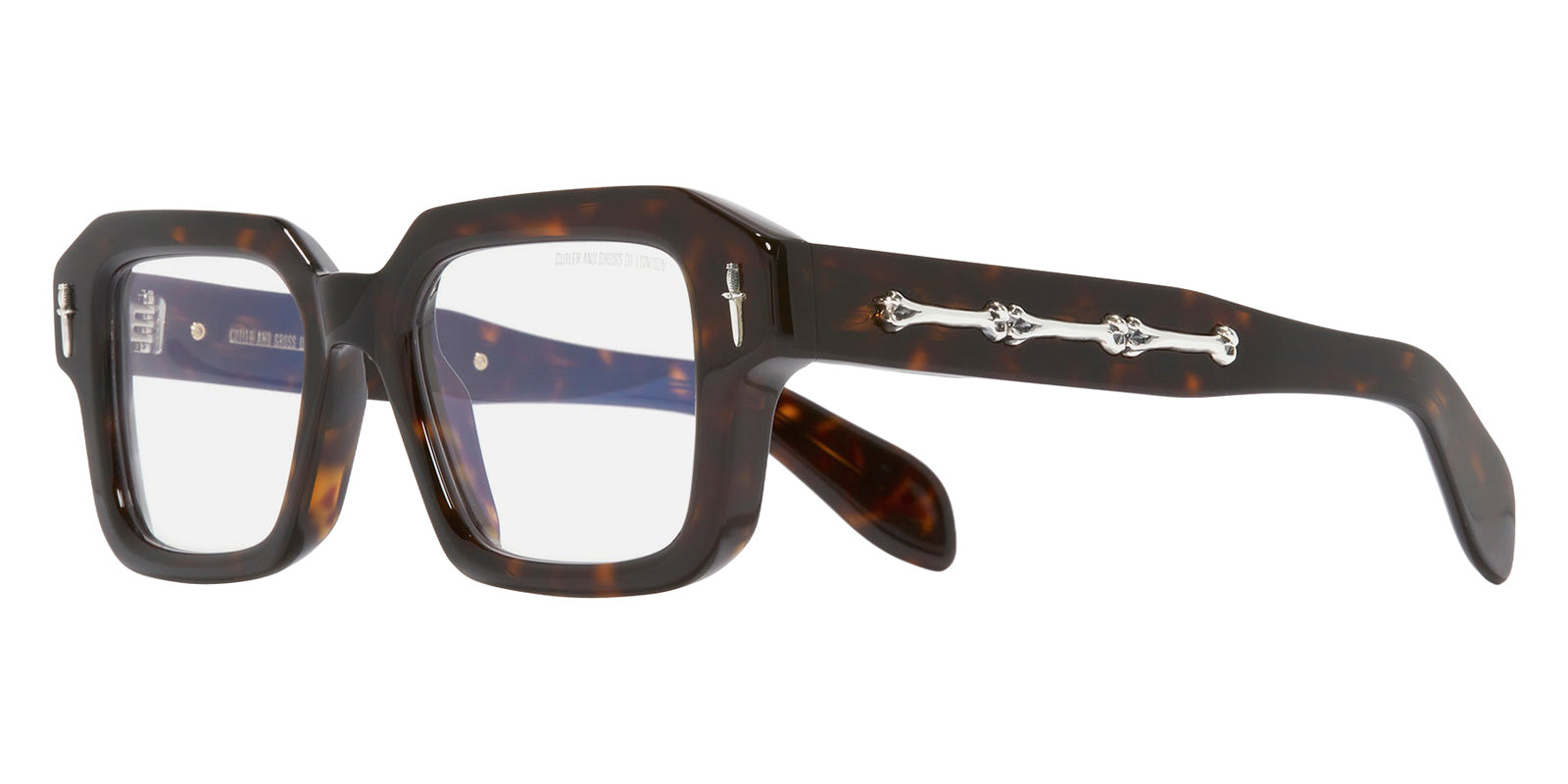 Cutler and Gross® The Great Frog Bones Link CG TGF Bones Link OP Havana 52 - Havana