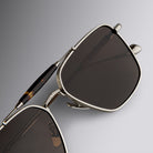 Cutler and Gross® The Great Frog Capri CG TGF Capri SUN Silver/Havana/Brown 55 - Silver/Havana/Brown