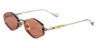 Cutler and Gross® The Great Frog Carol CG TGF Carol SUN Gun Metal/Gold 53 - Gun Metal/Gold