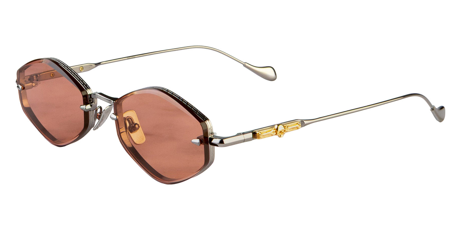 Cutler and Gross® The Great Frog Carol CG TGF Carol SUN Gun Metal/Gold 53 - Gun Metal/Gold