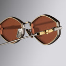 Cutler and Gross® The Great Frog Carol CG TGF Carol SUN Gun Metal/Gold 53 - Gun Metal/Gold