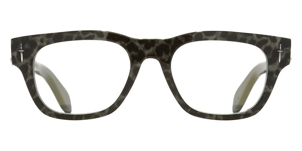 Cutler and Gross® The Great Frog Crossbones CG TGF Crossbones OP Leopard on Black 53 - Leopard on Black