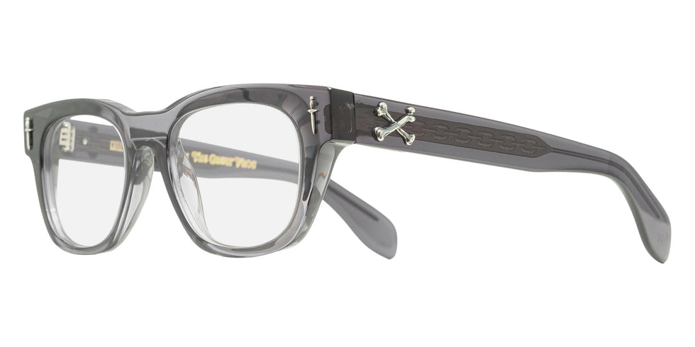 Cutler and Gross® The Great Frog Crossbones CG TGF Crossbones OP Pewter Grey 53 - Pewter Grey