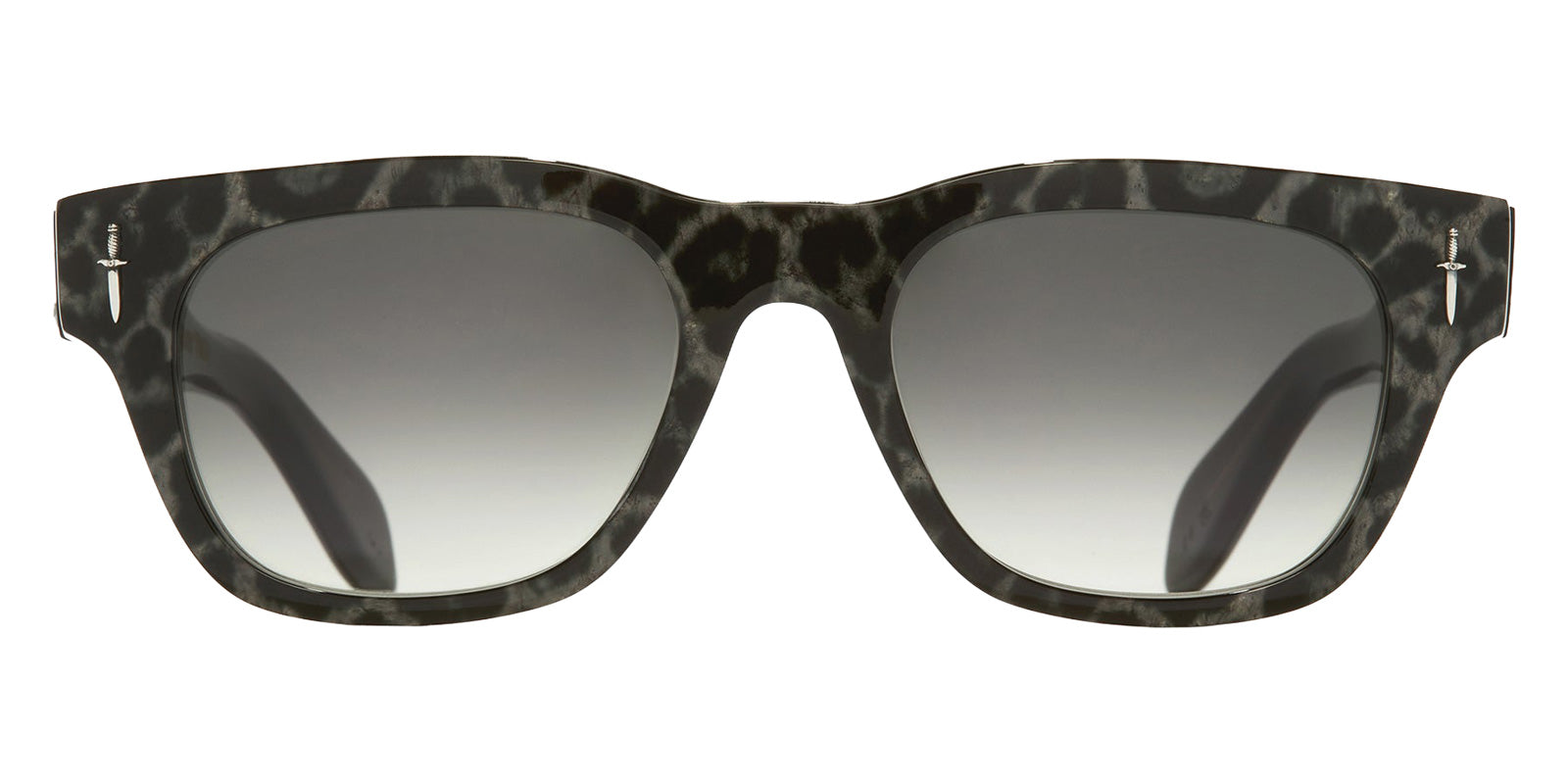 Cutler and Gross® The Great Frog Crossbones CG TGF Crossbones SUN Leopard on Black 53 - Leopard on Black