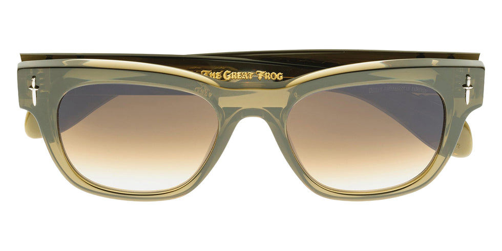 Cutler and Gross® The Great Frog Crossbones CG TGF Crossbones SUN Olive 53 - Olive