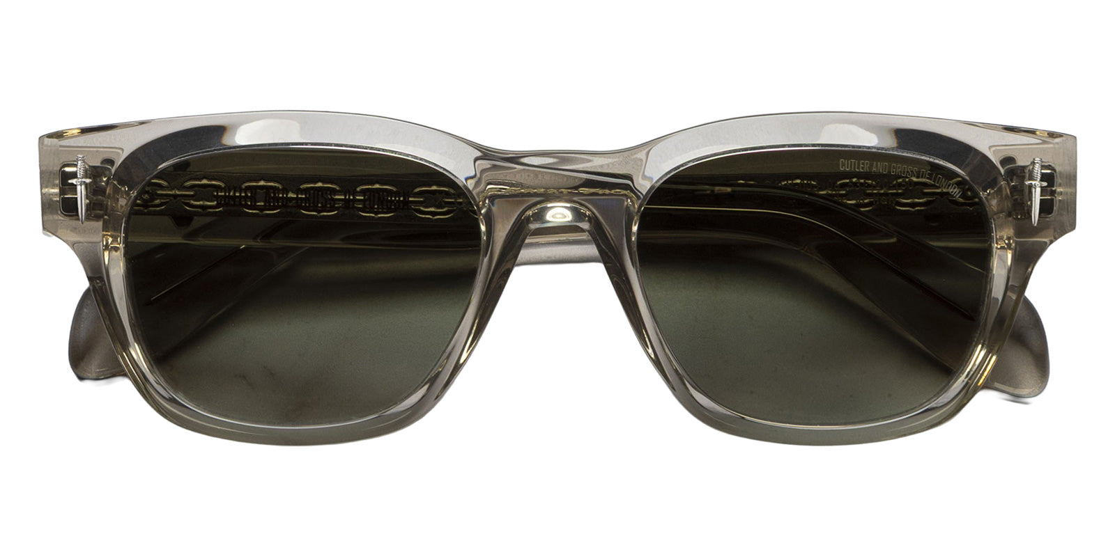 Cutler and Gross® The Great Frog Crossbones CG TGF Crossbones SUN Sand Crystal 53 - Sand Crystal