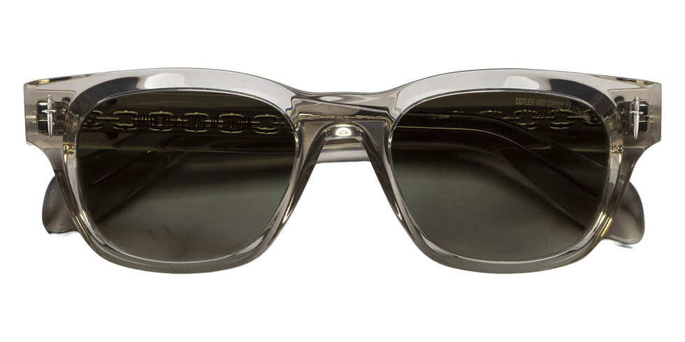 Cutler and Gross® The Great Frog Crossbones CG TGF Crossbones SUN Sand Crystal 53 - Sand Crystal