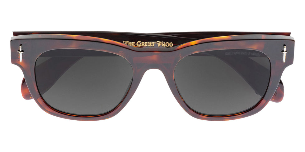 Cutler and Gross® The Great Frog Crossbones CG TGF Crossbones SUN Tiger Eye Havana 53 - Tiger Eye Havana