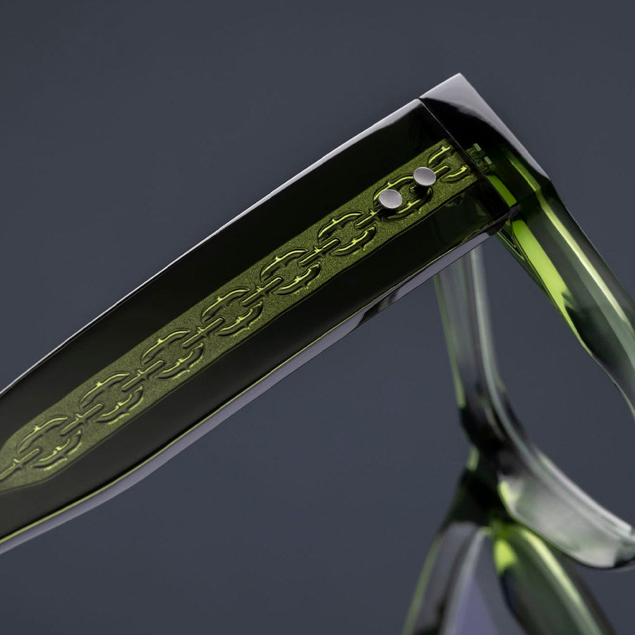 Cutler and Gross® The Great Frog Dagger CG TGF Dagger OP Leaf Green 54 - Leaf Green
