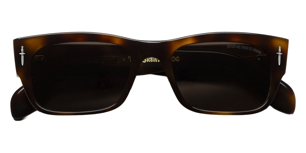 Cutler and Gross® The Great Frog Dagger CG TGF Dagger SUN Tiger Eye Havana 53 - Tiger Eye Havana