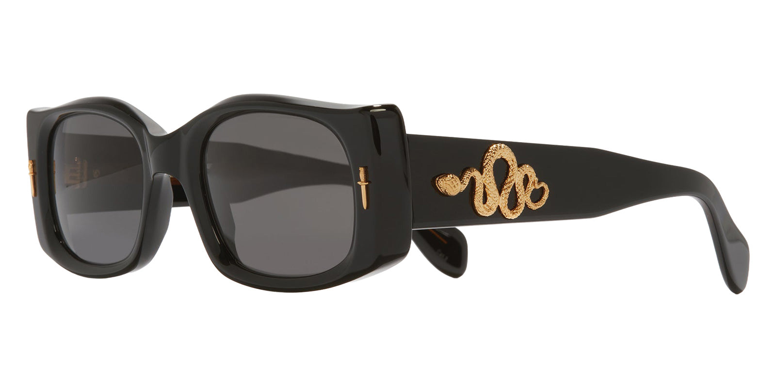 Cutler and Gross® The Great Frog Diablo CG TGF Diablo SUN Black/Gold 53 - Black/Gold