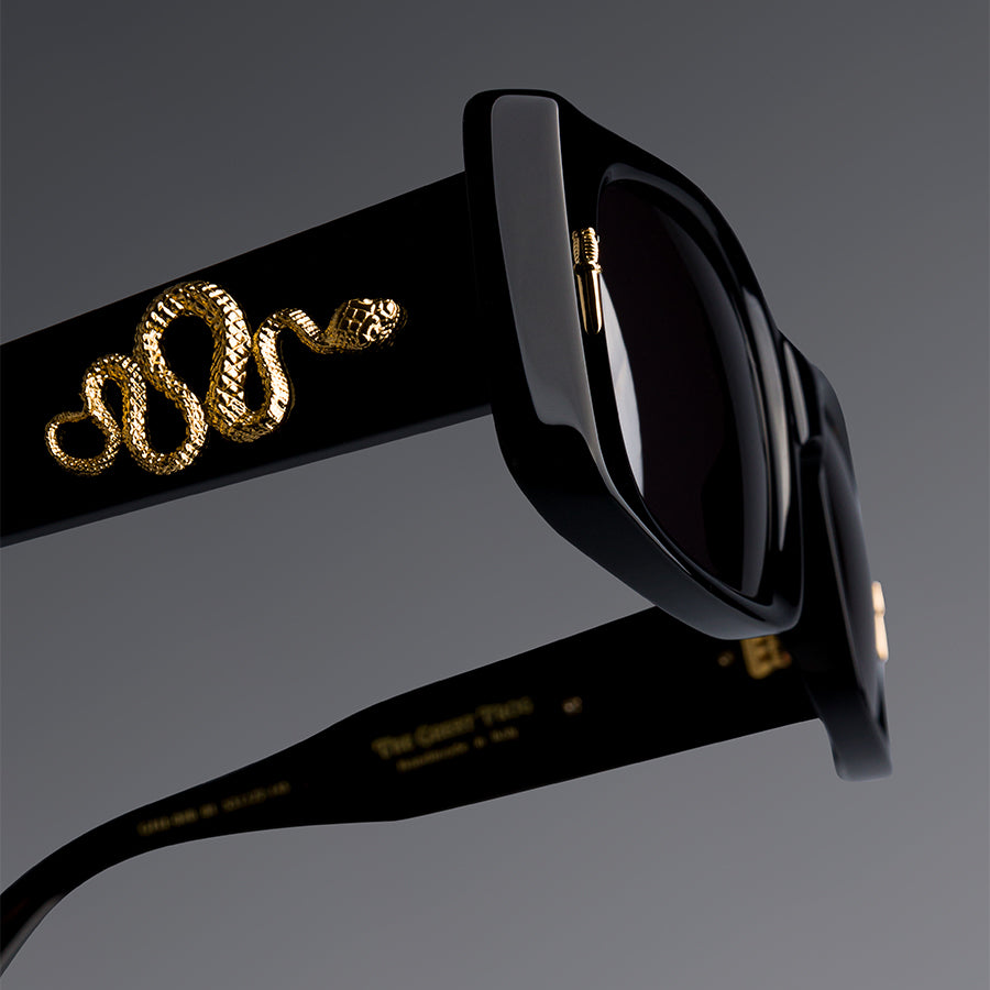 Cutler and Gross® The Great Frog Diablo CG TGF Diablo SUN Black/Gold 53 - Black/Gold