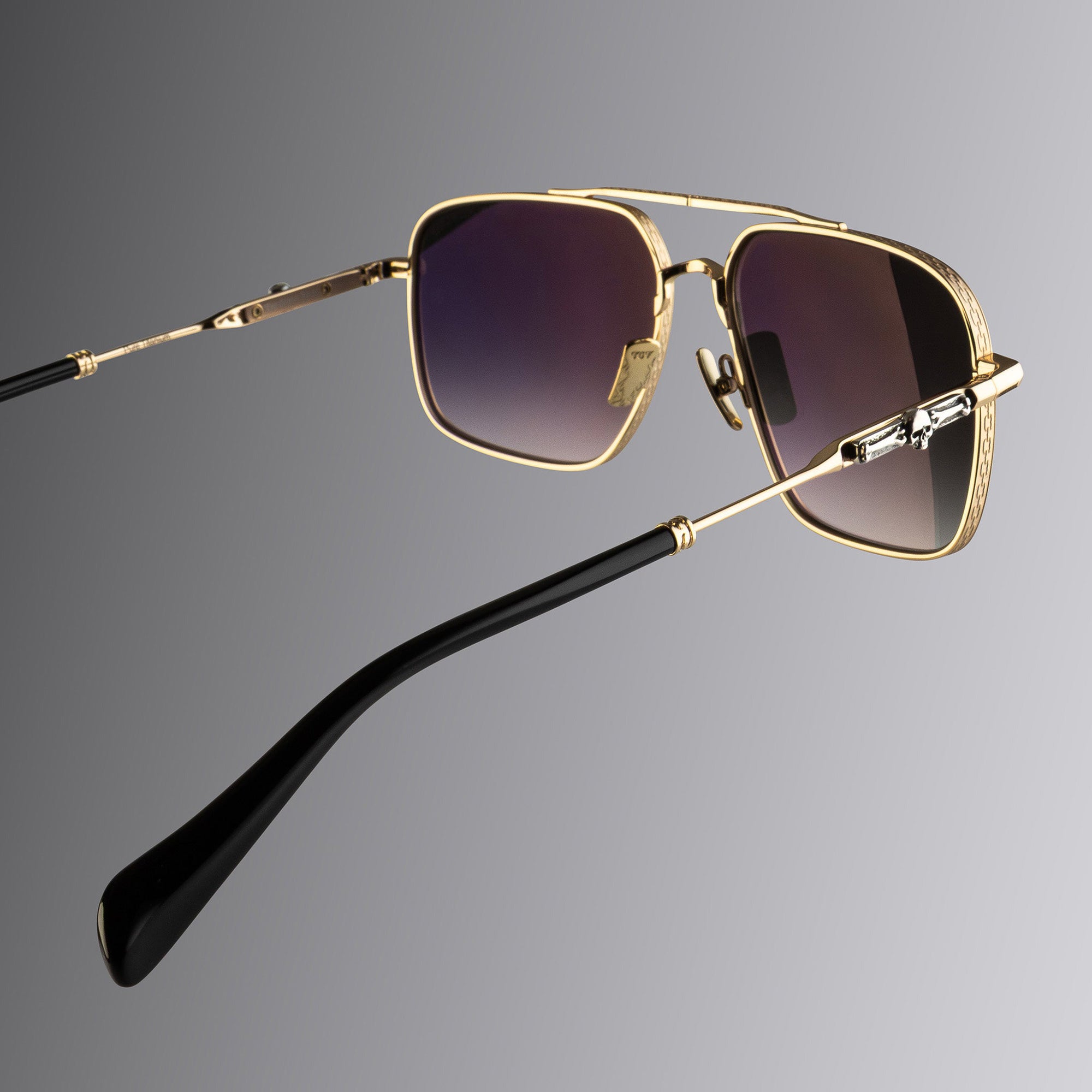 Cutler and Gross® The Great Frog Ganton CG TGF Ganton SUN Gold/Silver/Grey 59 - Gold/Silver/Grey