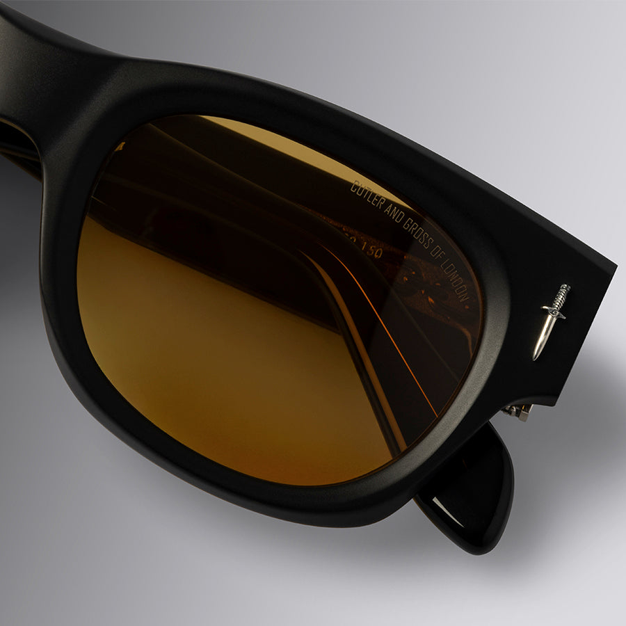 Cutler and Gross® The Great Frog Halen CG TGF Halen SUN Matte Black 52 - Matte Black